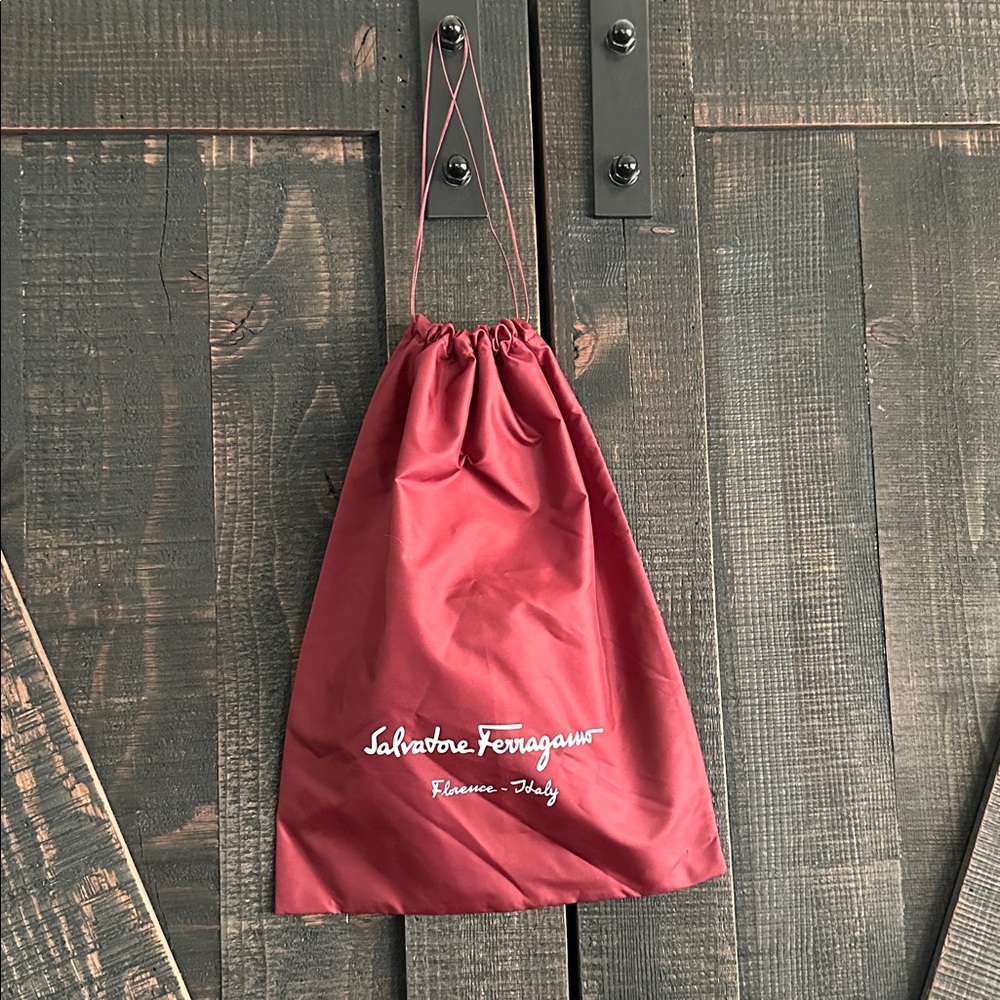 Salvatore Ferragamo Maroon Dust Bag